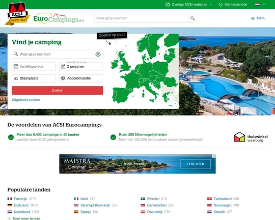 Eurocampings Logo